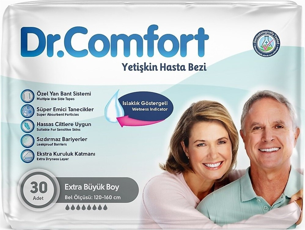 Підгузки Dr Comfort Diapers XL / 30 pcs
