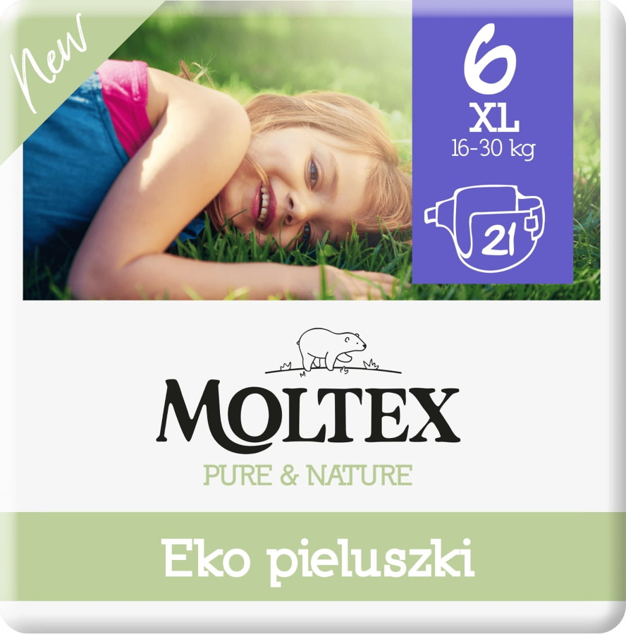 Підгузки Moltex Diapers 6 / 21 pcs