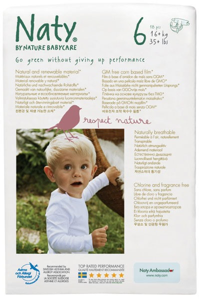 Підгузки Naty Diapers 6 / 18 pcs
