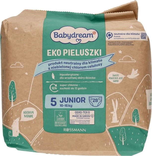 Підгузки Babydream Diapers 5 / 28 pcs