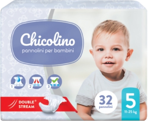 Подгузники Chicolino Diapers 5 / 32 pcs