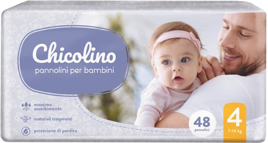 Підгузки Chicolino Diapers 4 / 48 pcs