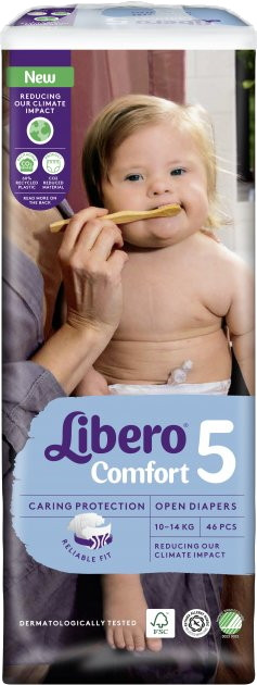 Підгузки Libero Comfort 5 / 46 pcs
