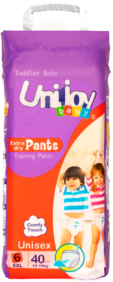 Подгузники-трусики Unijoy Baby Soft Pants 6 / 40 pcs
