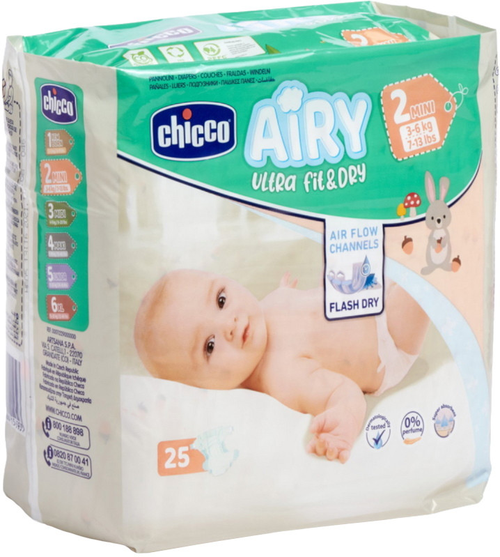 Підгузки Chicco Airy 2 / 25 pcs