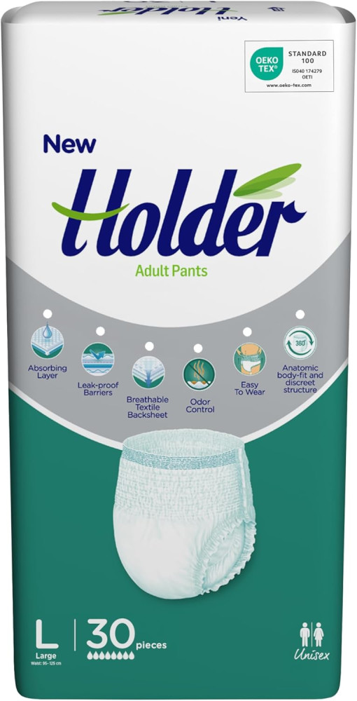 Подгузники-трусики Holder Adult Pants L / 30 pcs
