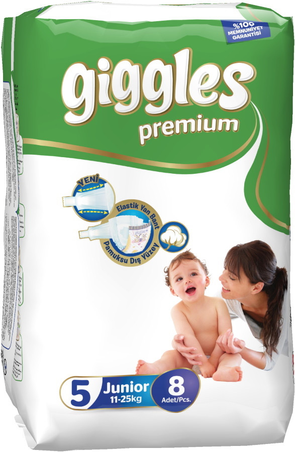 Подгузники Giggles Premium 5 / 36 pcs