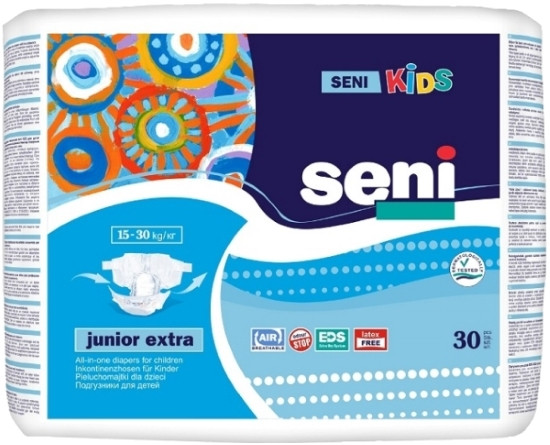 Подгузники Seni Kids Junior Extra / 30 pcs