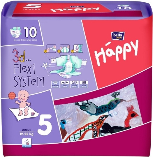 Подгузники Bella Baby Happy Junior 5 / 10 pcs