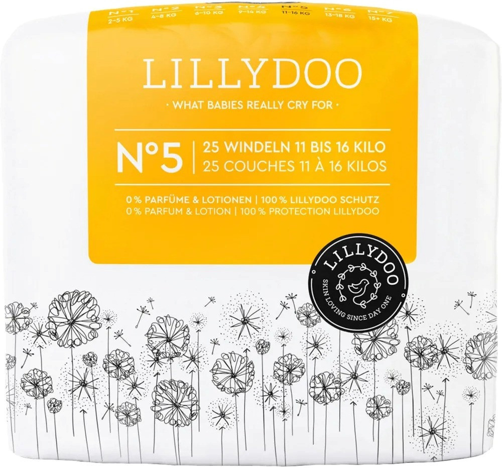 Підгузки LILLYDOO Diapers 5 / 25 pcs