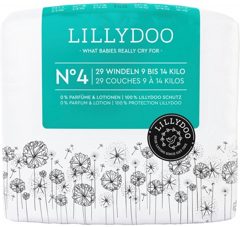 Підгузки LILLYDOO Diapers 4 / 29 pcs