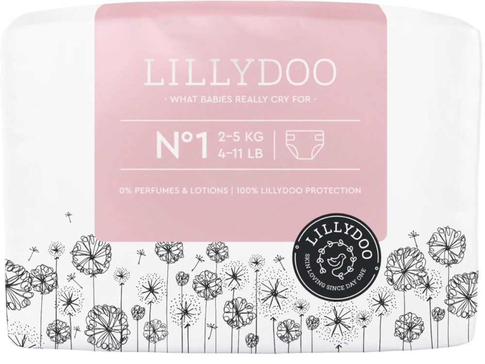 Підгузки LILLYDOO Diapers 1 / 56 pcs