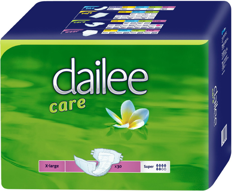 Підгузки Dailee Care Super XL / 30 pcs