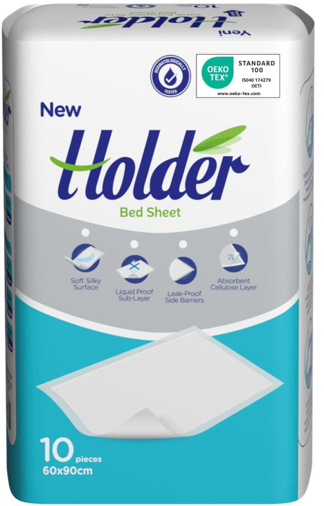 Пелюшки Holder Bed Sheet Underpads 60x90 / 10 pcs