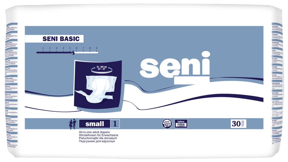 Подгузники Seni Basic S / 30 pcs