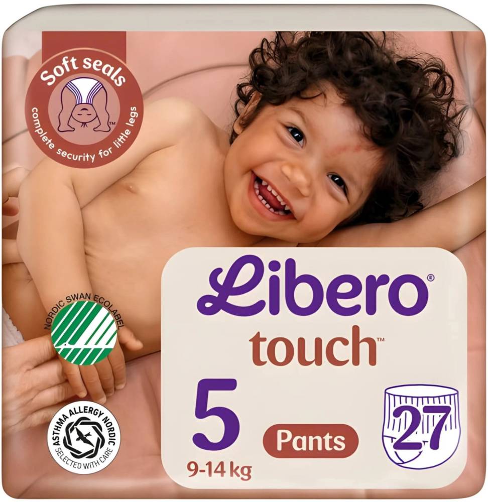 Підгузки-трусики Libero Touch Pants 5 / 27 pcs