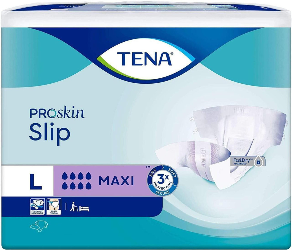 Подгузники Tena Slip ProSkin L / 24 pcs
