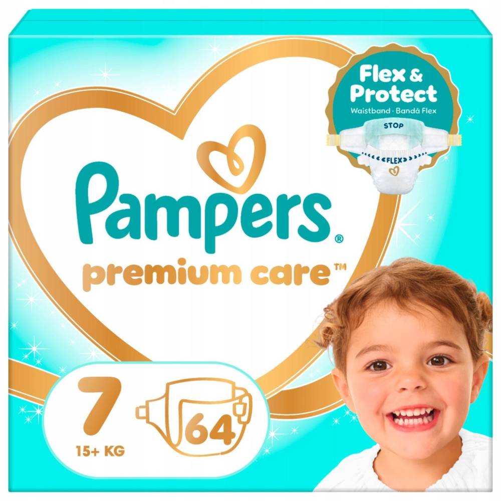 Підгузки Pampers Premium Care 7 / 64 pcs
