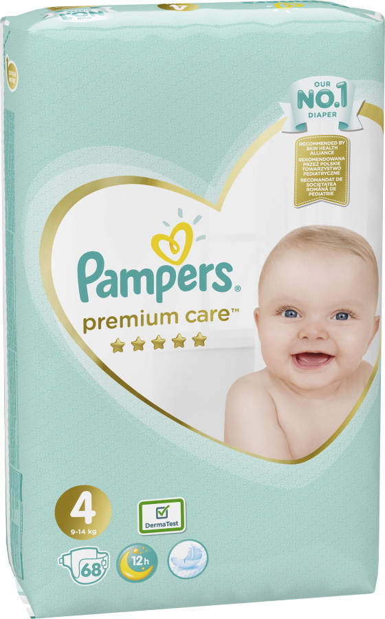 Підгузки Pampers Premium Care 4 / 68 pcs