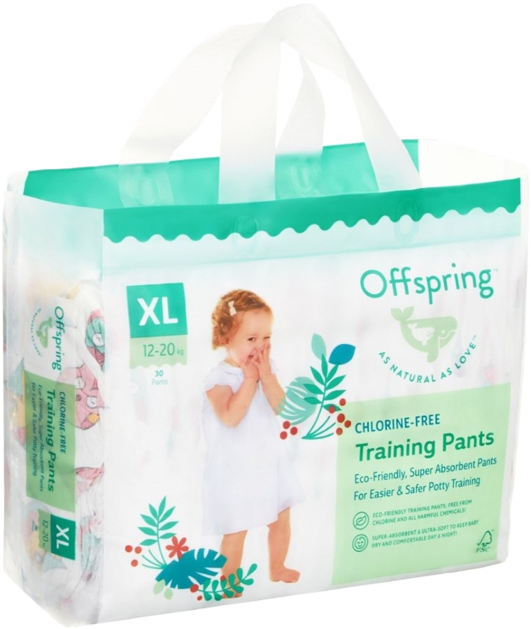 Подгузники-трусики Offspring Pants XL / 30 pcs