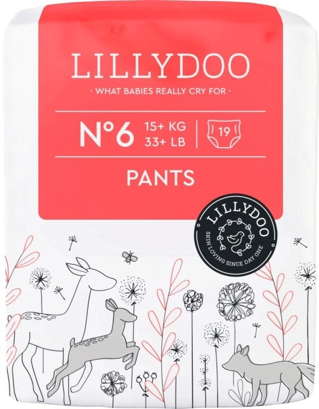 Подгузники-трусики LILLYDOO Pants 6 / 19 pcs