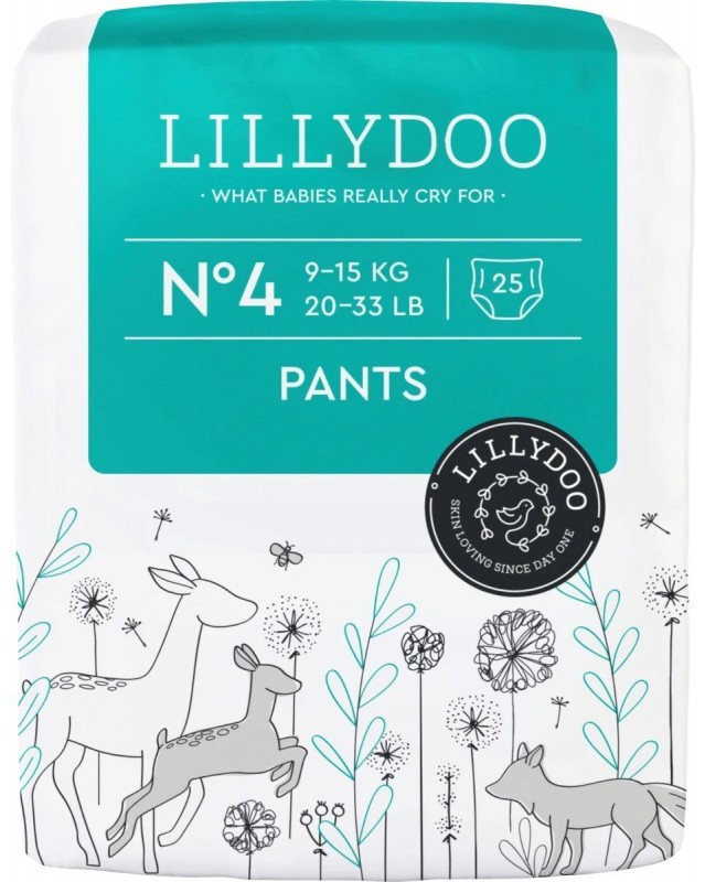 Подгузники-трусики LILLYDOO Pants 4 / 25 pcs