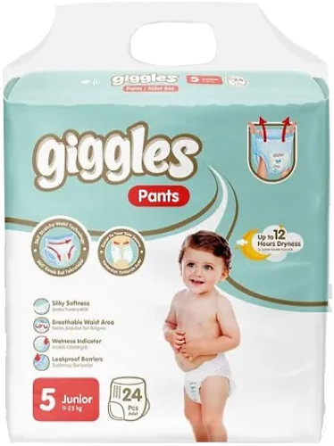 Подгузники-трусики Giggles Pants 5 / 24 pcs