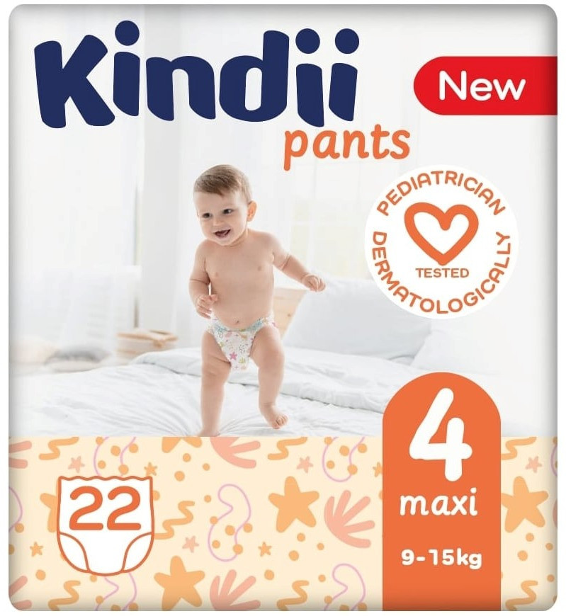 Подгузники-трусики Kindii Pants 4 / 22 pcs