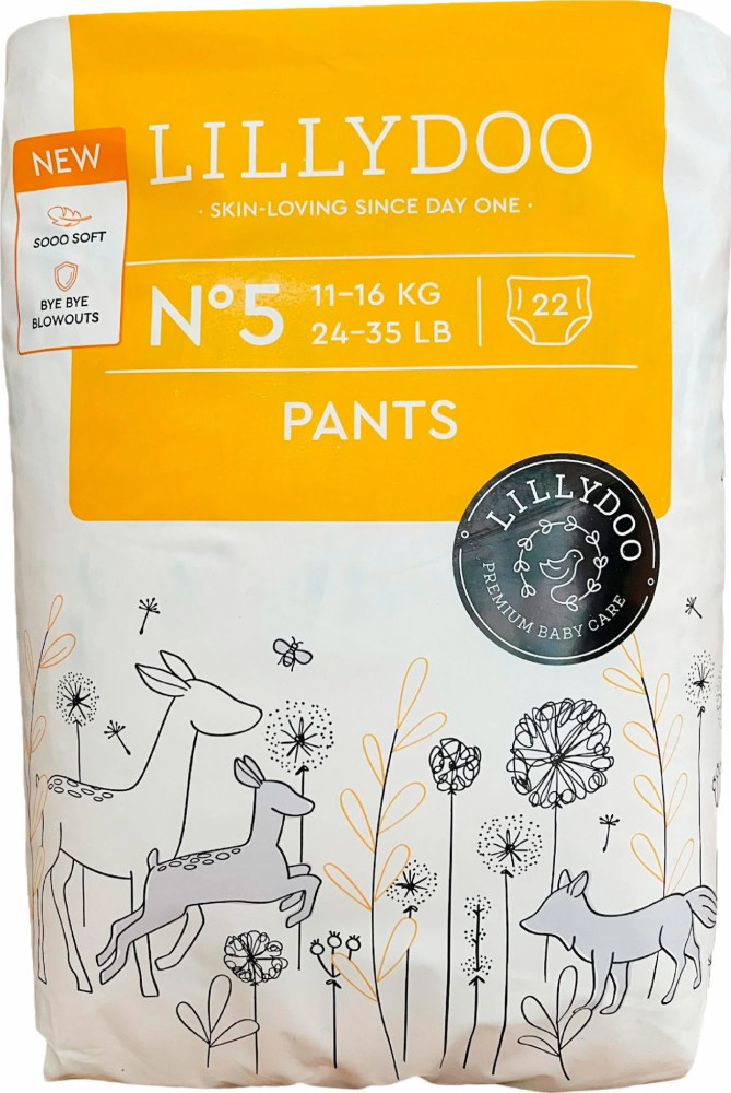 Подгузники-трусики LILLYDOO Pants 5 / 22 pcs