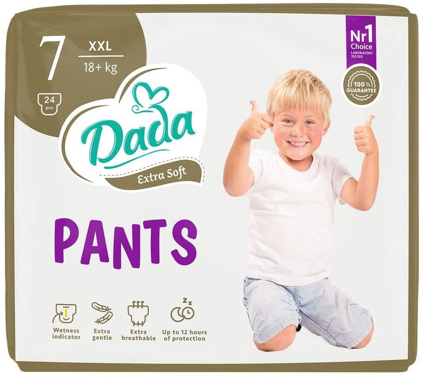 Подгузники-трусики Dada Extra Soft Pants 7 / 24 pcs