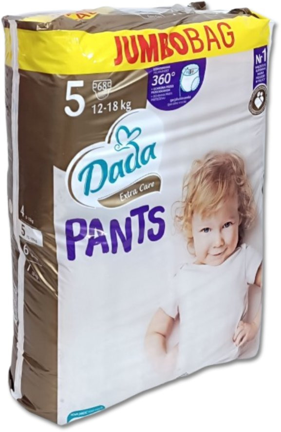 Подгузники-трусики Dada Extra Care Pants 5 / 68 pcs