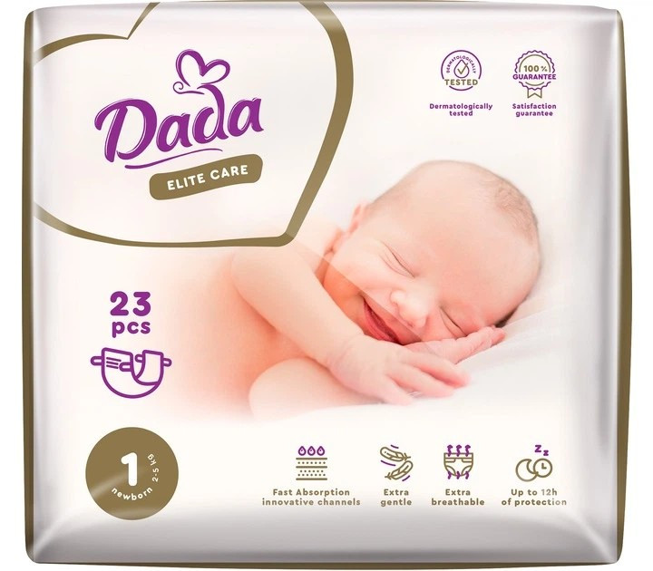 Підгузки Dada Elite Care Newborn 1 / 23 pcs