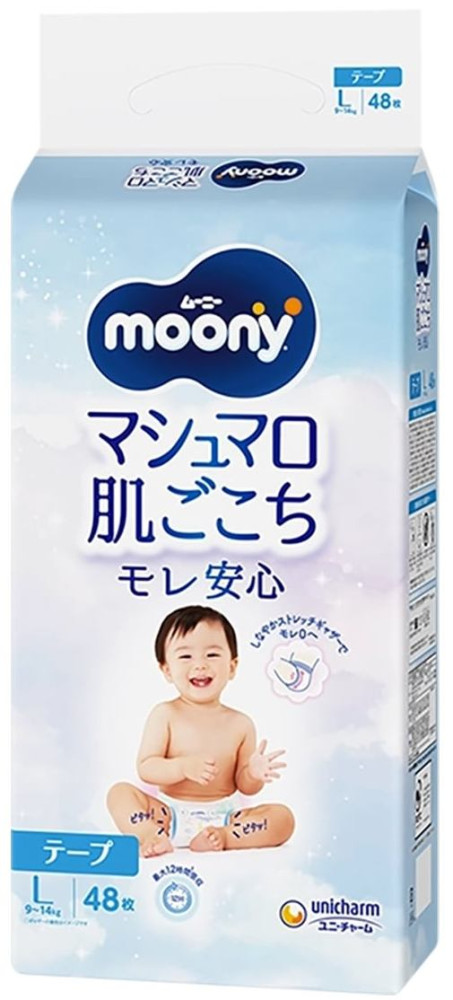 Підгузки Moony Diapers L / 48 pcs