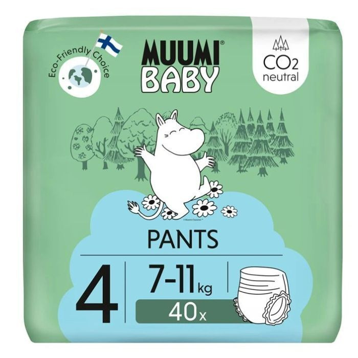 Підгузки Muumi Baby Pants 4 / 40 pcs