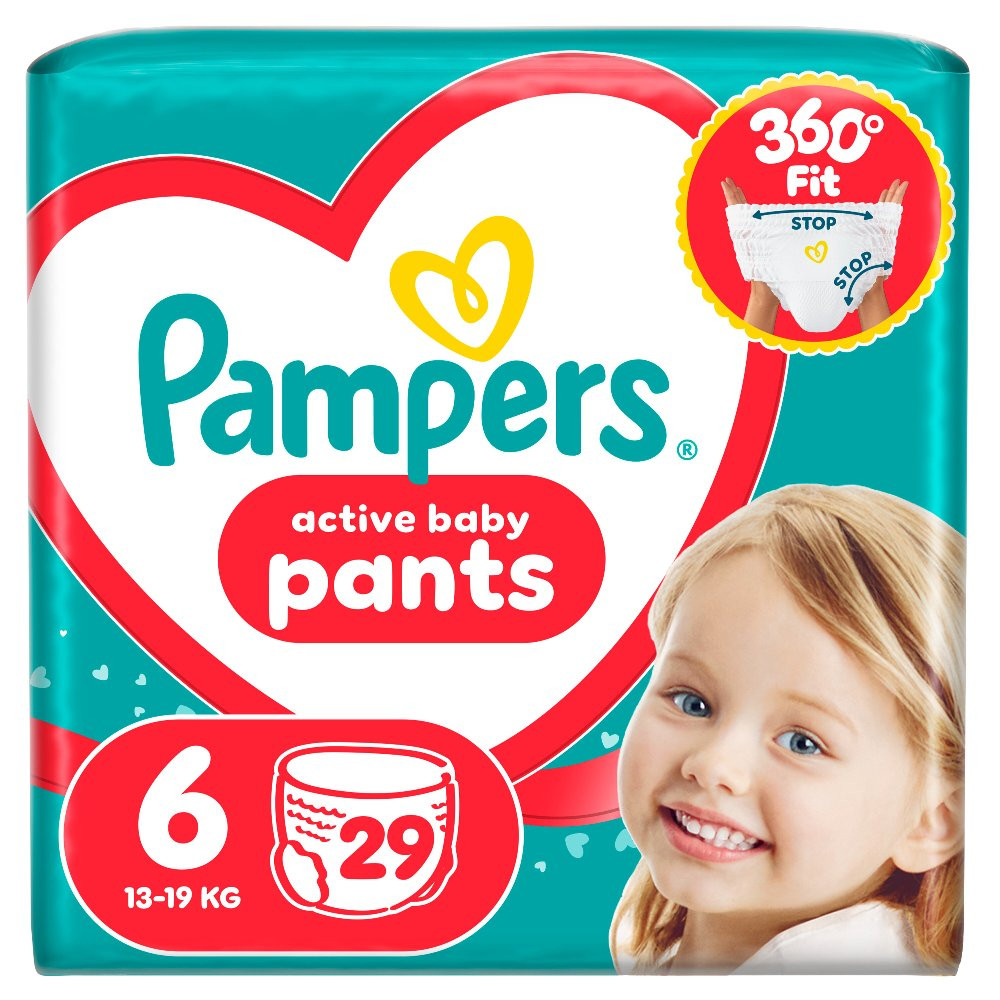 Підгузки Pampers Active Baby Pants 6 / 29 pcs