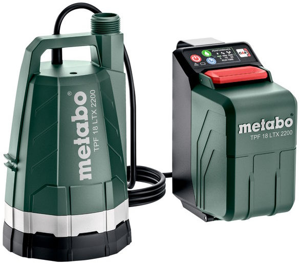 Погружной насос Metabo TPF 18 LTX 2200