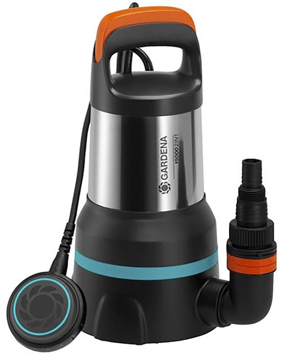 Заглибний насос GARDENA 15000 Clear/Dirty Water Pump