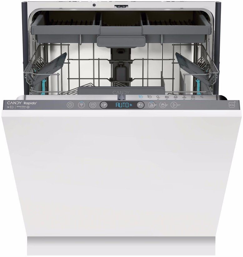 Вбудована посудомийна машина Candy Rapido CI 4C4F1A