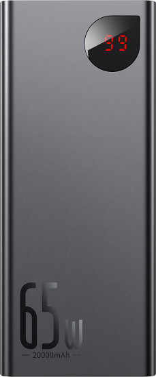 Powerbank BASEUS Adaman Metal Digital Display 65W 20000