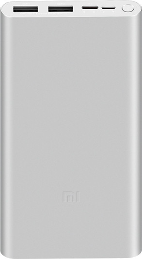 Павербанк Xiaomi Mi Power Bank 3 2xUSB A USB C 10000