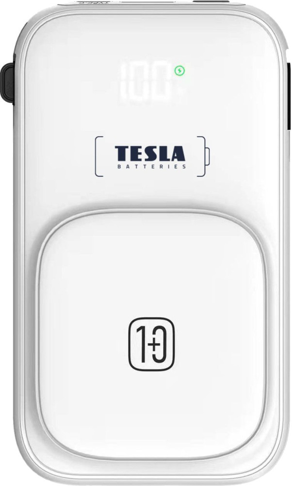 Павербанк Tesla Fast Charge Wireless Power Bank 10000