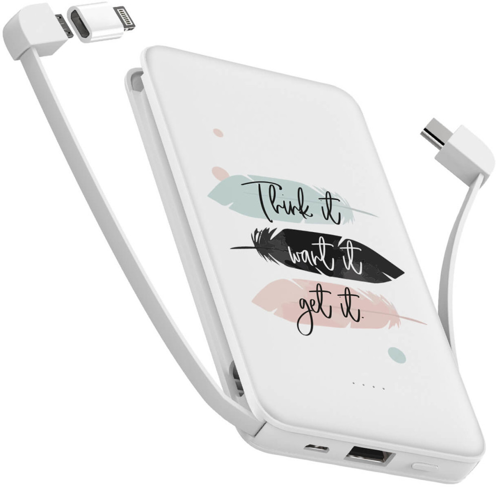 Powerbank ZIZ Think Wish Receive 10000