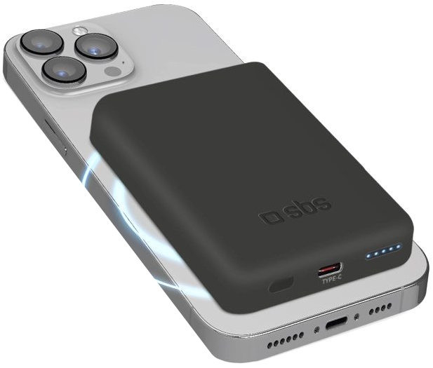 Павербанк SBS Wireless Magnetic Power Bank 10W 5000