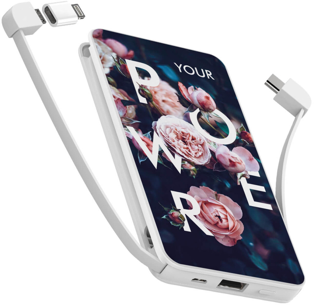 Powerbank ZIZ Roses 10000
