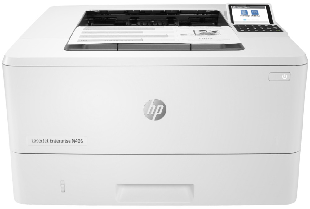 Принтер HP LaserJet Enterprise M406DN