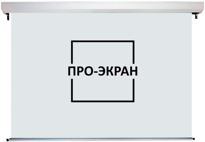 Проекционный экран Pro-Ekran Motorized 400x300