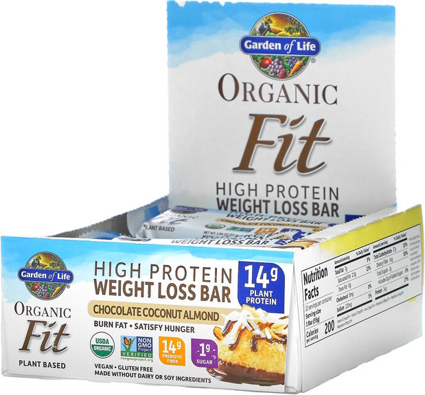 Протеїн Garden of Life Organic Fit High Protein Weight Loss Bar