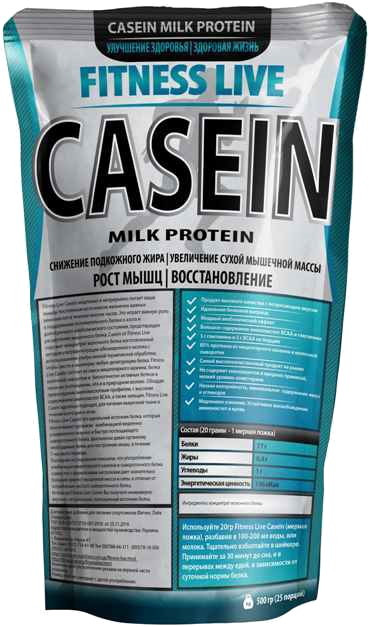 Протеин Fitness Live Casein Milk Protein
