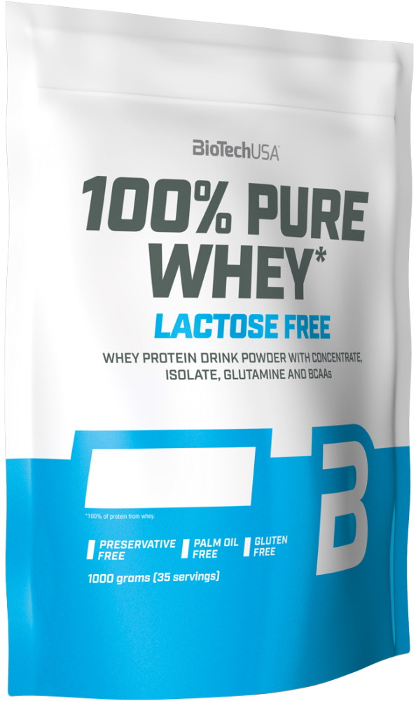 Протеїн BioTech 100 Pure Whey Lactose Free