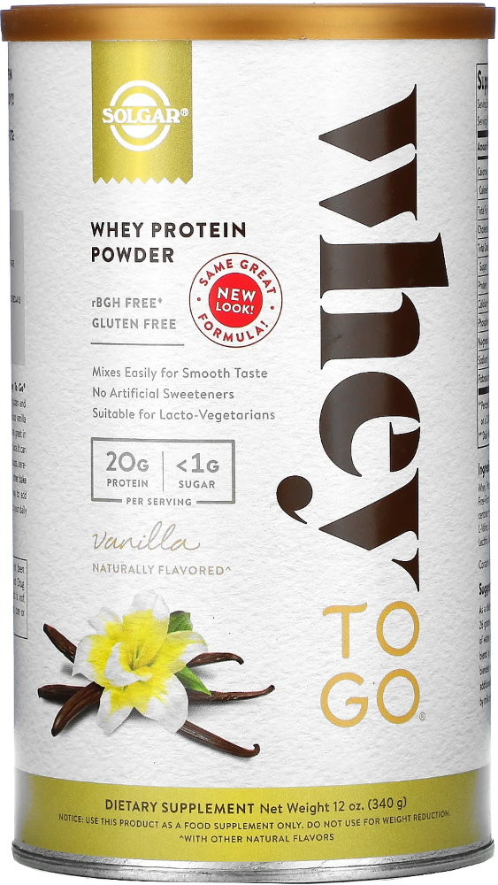 Протеїн SOLGAR Whey To Go